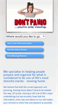 Mobile Screenshot of dontpanicyoureonlymoving.com